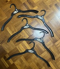 Vintage Play Boy Playboy Black Hangers Plastic Lot Of 5