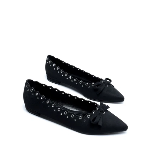 Women Slip On Flat Shoes Pointed Toe Comfortable Casual Dress Flat Shoes - Picture 4 of 13