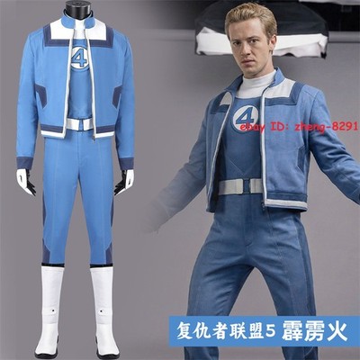 NEW Avengers：doomsday Human Torch Cosplay Costume Full Set Halloween Party Dress