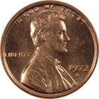 1972-S Lincoln Memorial Cent — photo from another recent sale