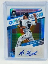2022 Panini Donruss Optic Anthony Bender RC Opti-Graphs Holo #OG-AB