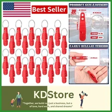 20-Pack Heavy Tension Snap Release Clips for Fishing & Trolling