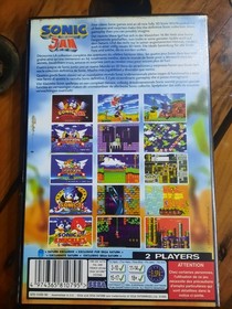 Sonic Jam Sega Saturn Game Vintage pal