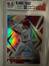 2021 Panini Chronicles - Phoenix Holo #19 Mike Trout 