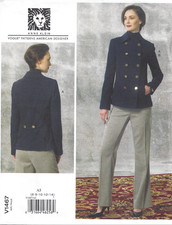 Vogue 1467 Anne Klein designer jacket pants s...