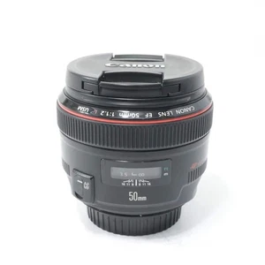 Canon EF 50mm F1.2L USM Standard Prime Lens Full Frame EF Mount