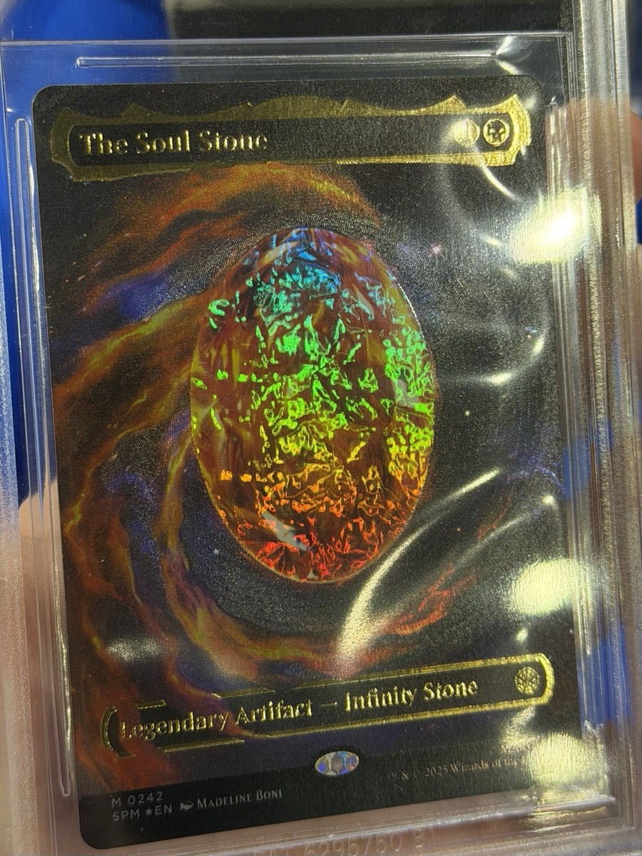 MTG The Soul Stone 英語版 foil The Soul Stone (Cosmic Foil) - Marvel's Spider-Man - Magic