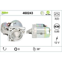 Anlasser Starter 12 V 0,85 Kw 8 ZäHne Valeo FüR U.A. KIA Pride