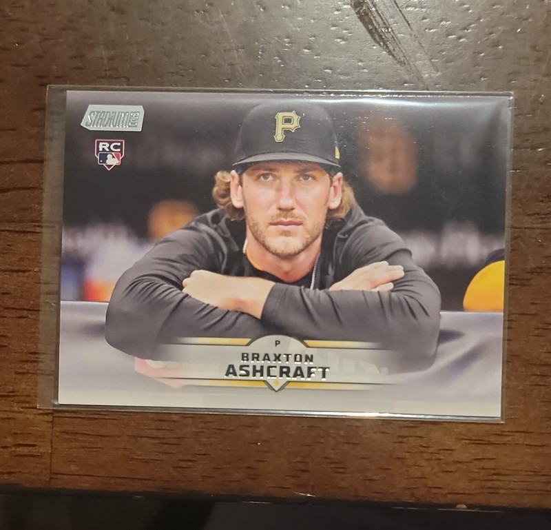 Topps 2025 Stadium Club Braxton Ashcraft Pittsburgh Pirates RC #190 MLB