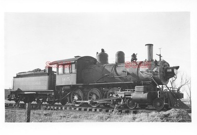 26AA474 RP 1940s? COLUMBUS & GREENVILLE RAILROAD 4-6-0 LOCO #165