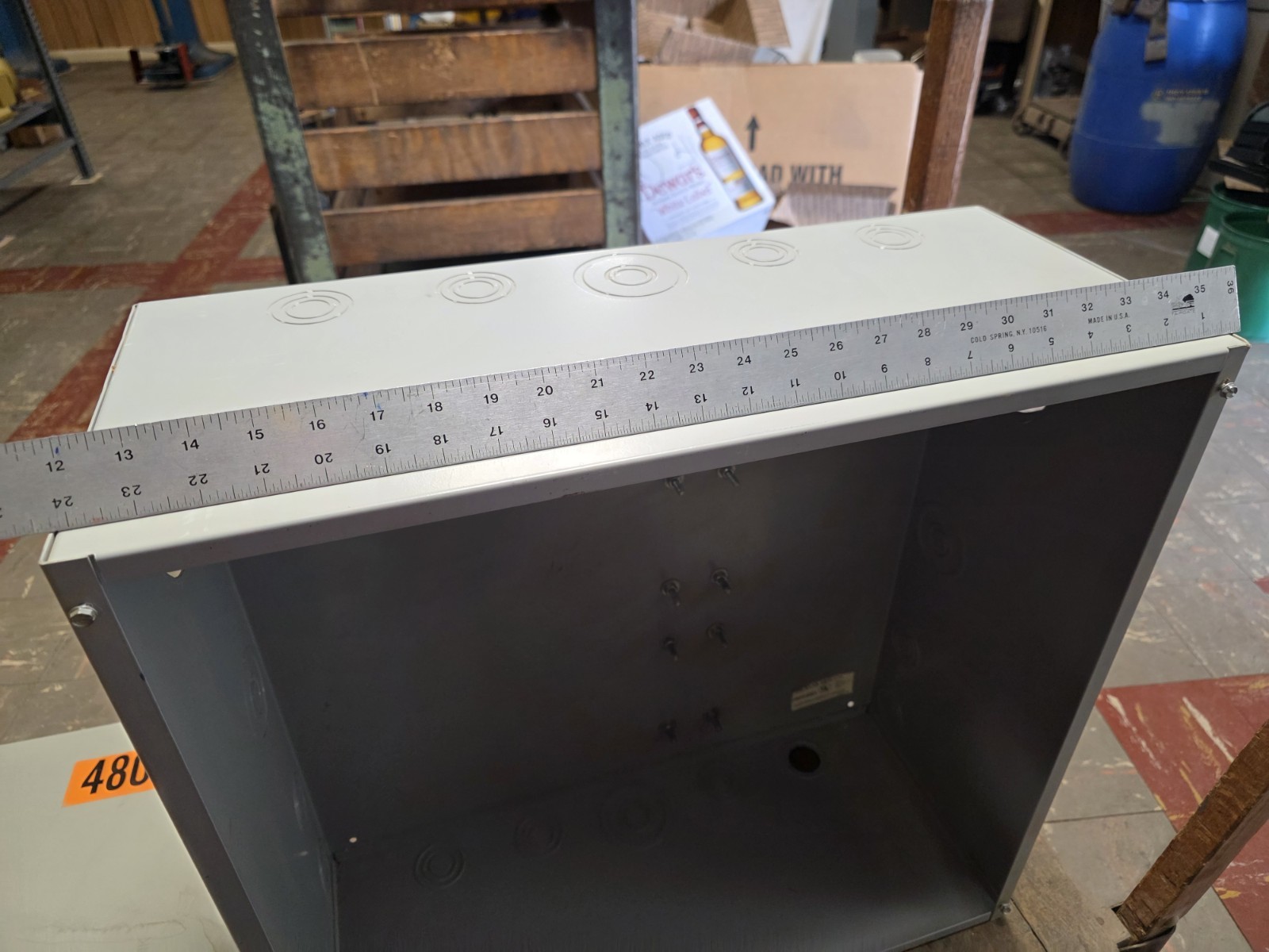 Used Milbank 242410SC1 Junction / Pull Box 24" x 24" x 10"