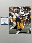 Rocky Bleier Hot! signed autographed Steelers legend 8x10 photo Beckett BAS coa