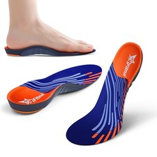 Strong Arch Support Insert Men Women Plantar Fasciitis Insoles Foot Pain Reli...