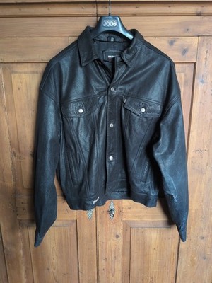 Lederjacke Mares Herren xl  schwarz Nappaleder