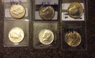 KENNEDY HALF DOLLAR LOT 2X1967 1968-D 1969-D 2X1976-S SILVER CLAD
