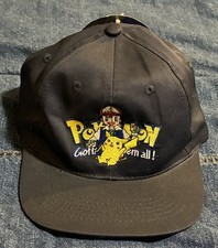 NWT Vintage 1990  s Pokemon Video Game Promo Hat Cap SnapBack One Size Fits