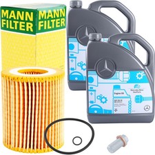 MANN-FILTER ÖLFILTER + 10L MOTORÖL SYNTHETIC passend für MERCEDES BENZ MB 229.51 MANN-FILTER ÖLFILTER + 10L MOTORÖL SYNTHETIC passend für MERCEDES BENZ MB 229.51