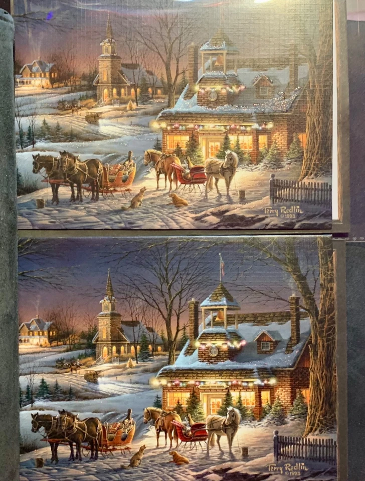 Set of 2! Christmas Cards! Gorgeous LANG Evening Rehearsals - Image 4 of 4