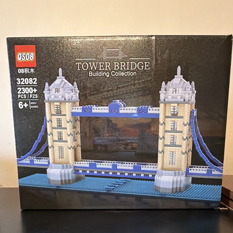 QS08 Tower Bridge 32082 Building Collection 2300+pcs Blocks Set