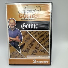Calligraphy Corner Gothic Instruction DVD Dan Nelson 2 Disc Set