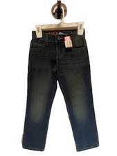 Urban Pipeline Straight Stretch Max Wear Boys Dark denim Jeans SZ 5 Straight