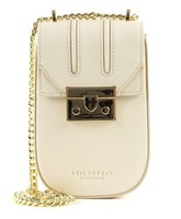 Seidenfelt Manufaktur Roros Mobile UmhäNgetasche Tasche Beige / Gold Beige Neu