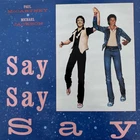 Paul McCartney Michael Jackson - Say Say Say - Vinyl 12" Single 1983  EX