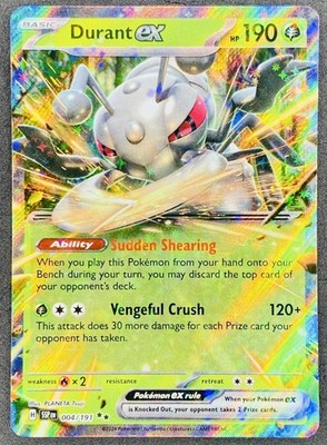 Pokémon Durant ex 004/191 SSP Surging Sparks NM