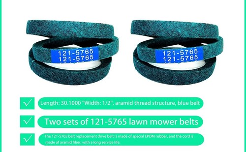 121-5765 Drive Belt fits Toro Timemaster Turfmaster Mower 30" Deck 20199 2020... - Picture 2 of 6