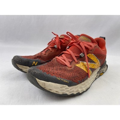 New Balance Fresh Foam Hierro v6 Mens 9.5 D Orange Trail Running Shoes Vibram