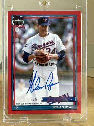 2026 Topps Series 1 Nolan Ryan Red Foil (RAW)