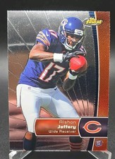 2012 Topps Finest Football Rookie Card RC Alshon Jeffery Chicago Bears #119. rookie card picture