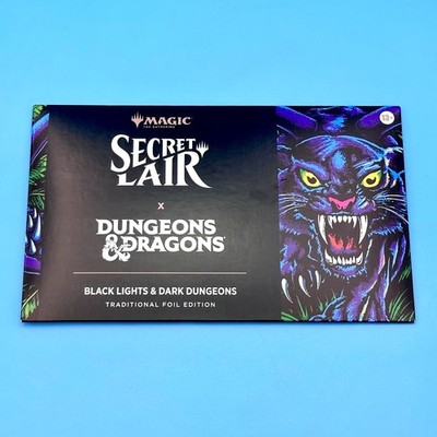 MTG Secret Lair Dungeons & Dragons Black Lights & Dark Dungeons Foil Bonus Card | eBay MTG Secret Lair Dungeons & Dragons Black Lights & Dark Dungeons Foil Bonus Card | eBay