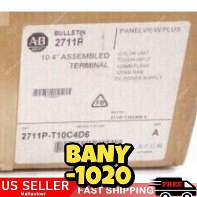 Allen Bradley 2711P-T10C4D6 /A PanelView Plus 2711PT10C4D6 US Free Tax