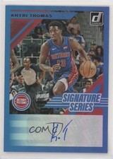 2019-20 Panini Donruss Signature Series Khyri Thomas #SS-KTH Auto j0x
