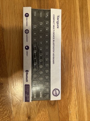 Targus Compact Multi-Device Bluetooth Antimicrobial Keyboard - AKB862US