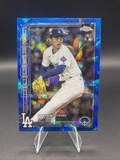 2025 Topps Chrome Update Series Sapphire Edition - Rookie Debut Roki Sasaki...