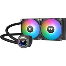 Thermaltake TH240 V2 240mm ARGB Sync All-in-One CPU Liquid Cooler, Black