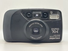 Pentax ESPIO 70-E 70E Point  Shoot Black 35mm Film Camera from Japan