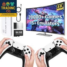 2025 Upgraded Retro Gaming Console,Video Games Console with 4K HDMI Built-In 200