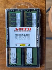 16GB (2x8GB) DDR4 3200MHz Desktop Memory Kit