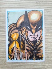 WOLVERINE MARVEL X MEN SKETCH CARD BY COMIC ARTIST RON WILSON