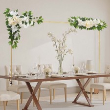 Over the Table Rod Stand with Clamps, Adjustable 28"-98" Length  13"-42" He...