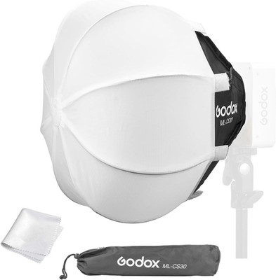Ml100Bi Softbox 11.8X11.8In for ML100R and ML60 LED Lights
