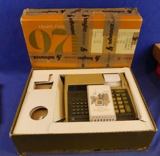 HP 97 mit Drucker Taschenrechner alt antik Samlg. Münster 1749
