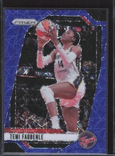 2024 Panini Prizm WNBA #136 Temi Fagbenle Blue Velocity Prizms - Fever