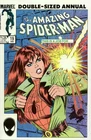 Amazing Spider-Man Annual 19D VG+ 4.5 1985 Stock Image Low Grade