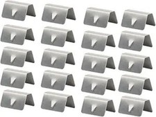 Stainless Steel Wind Deflector Clips, 20 PCS ...