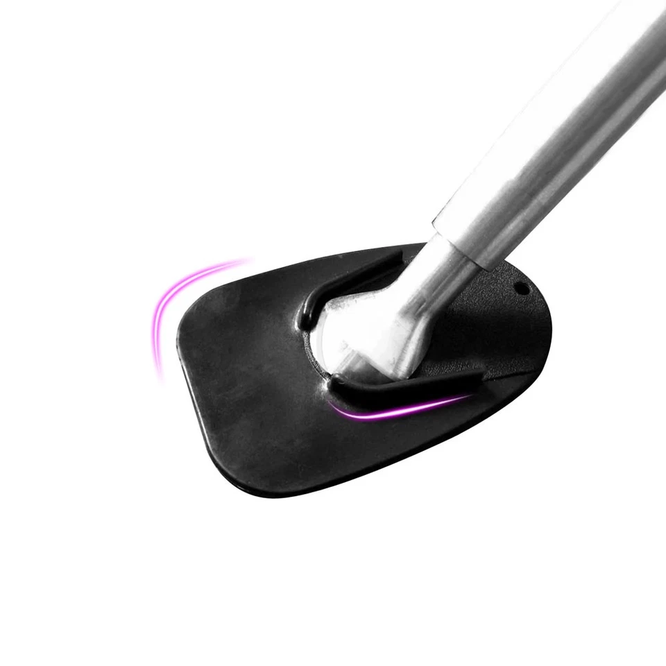 2x/Set Motorcycle Parts Side Kickstand Plate Base Parking Stand Support Pads Mat — 第 4/4 张图片