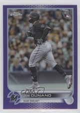 2022 Topps Chrome Update Purple Refractor Joe Dunand #USC192 6tw